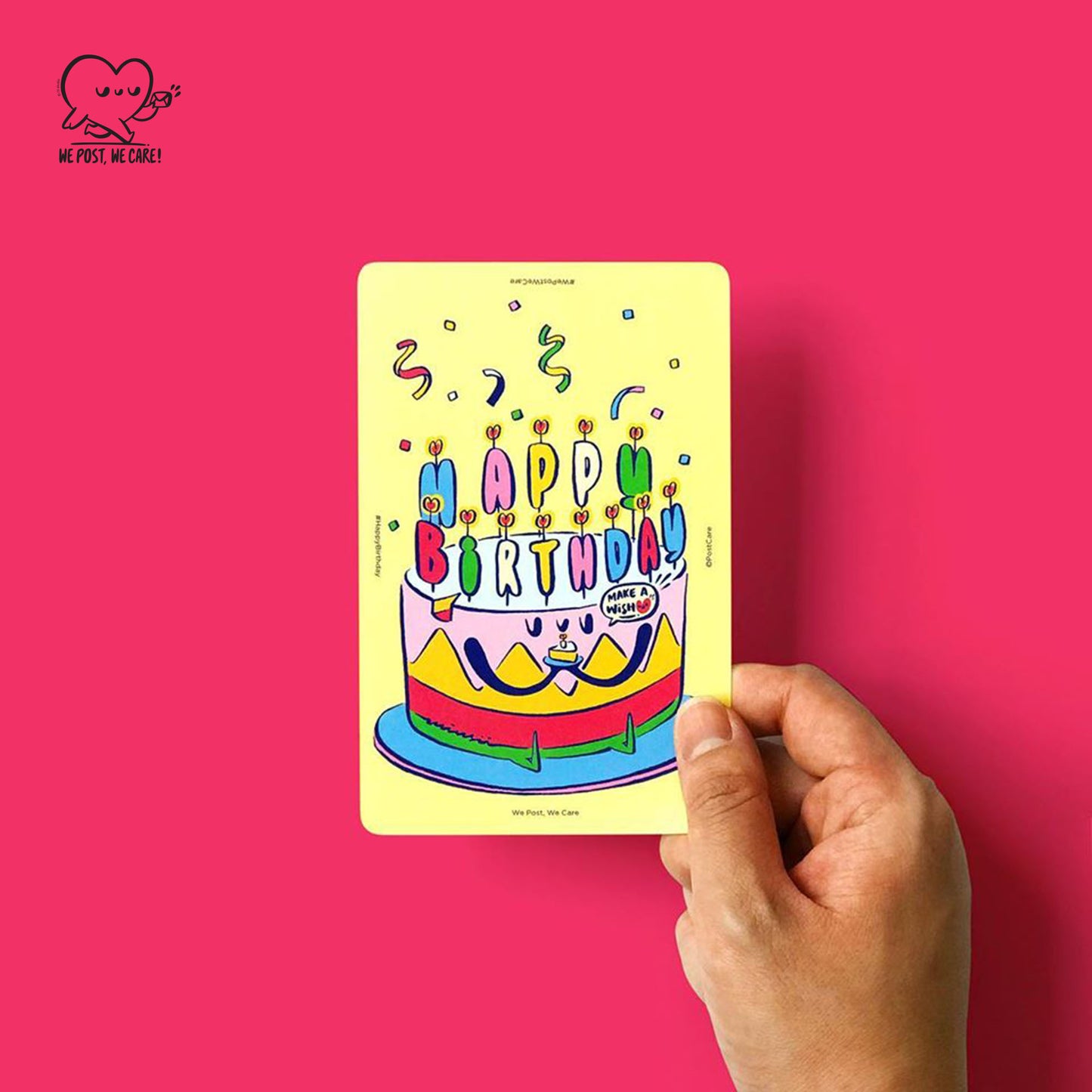 Happy Birthday by WePostWeCare | Postcard