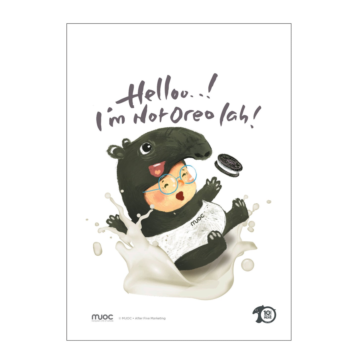MUOC Art Print #4 - Not Oreo Lah