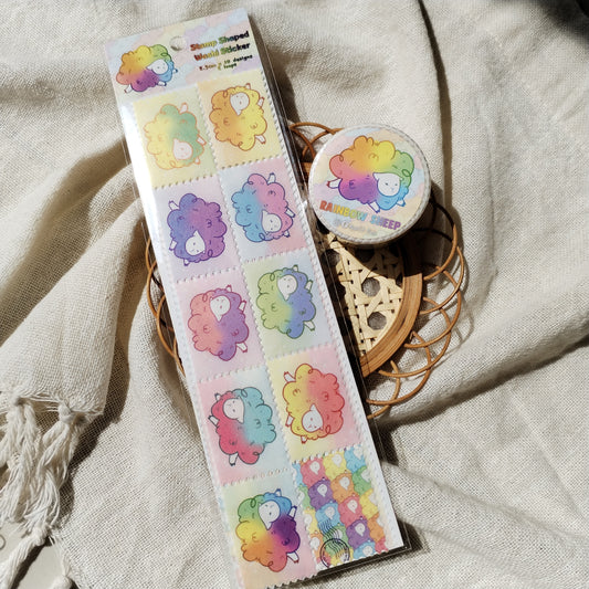 Washi Tape - Rainbow Sheep