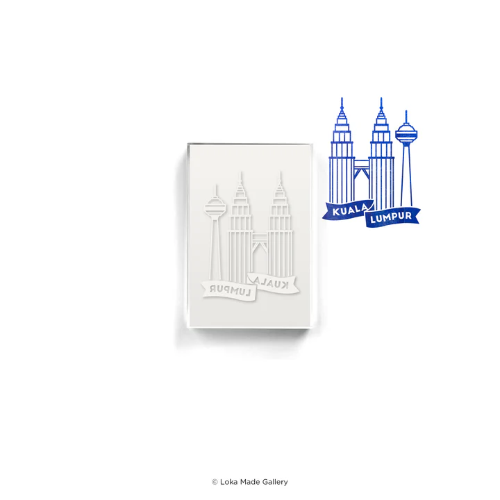 1,2,Chop! KLCC - Acrylic Stamp
