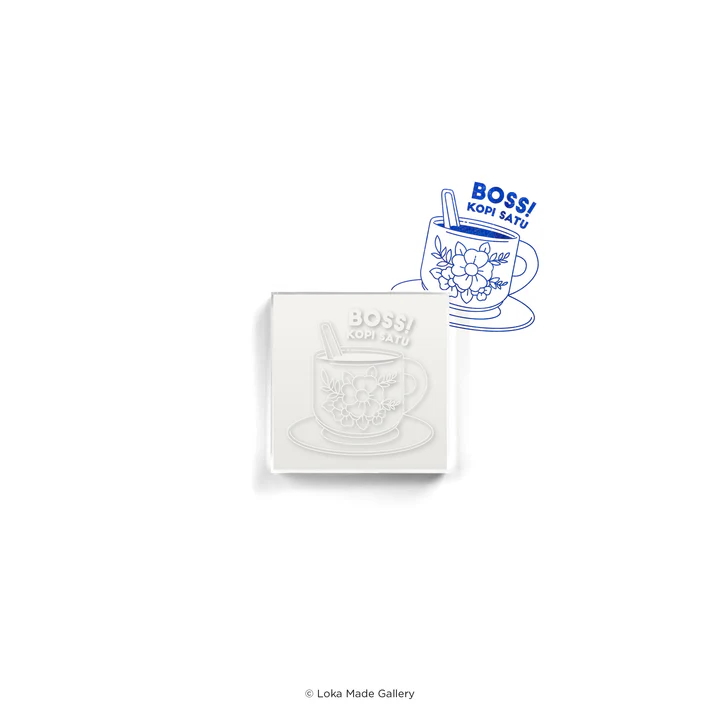 1,2,Chop! Peranakan - Acrylic Stamp