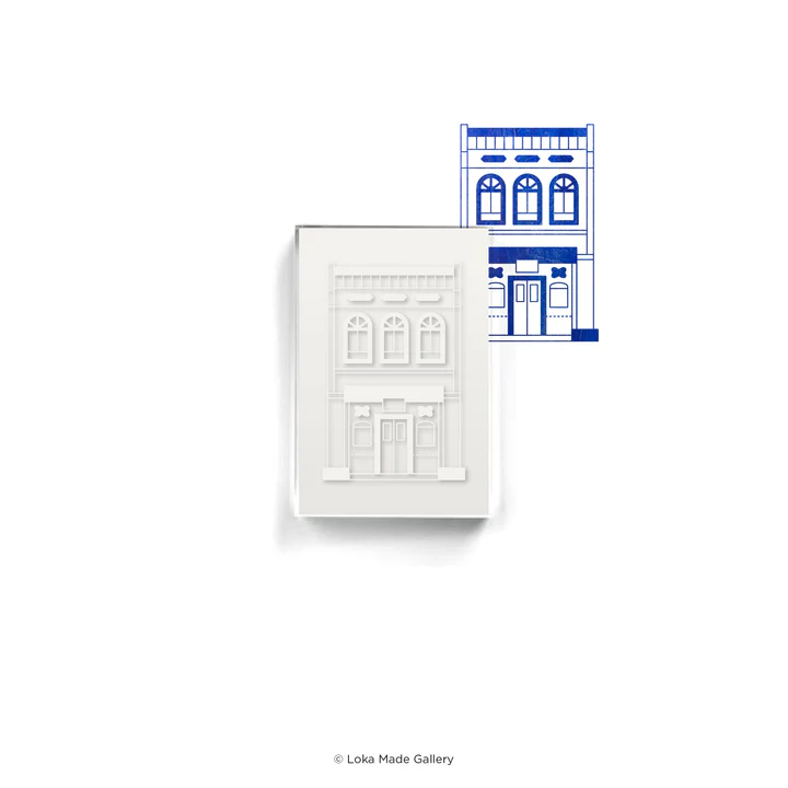 1,2,Chop! Peranakan - Acrylic Stamp