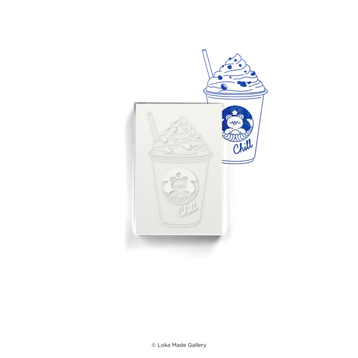 1,2,Chop! Coffeelogy - Acrylic Stamp