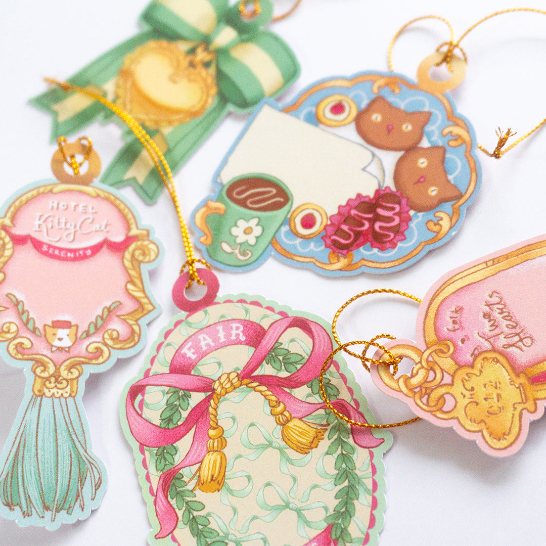 Hotelier Cat Gift Tags