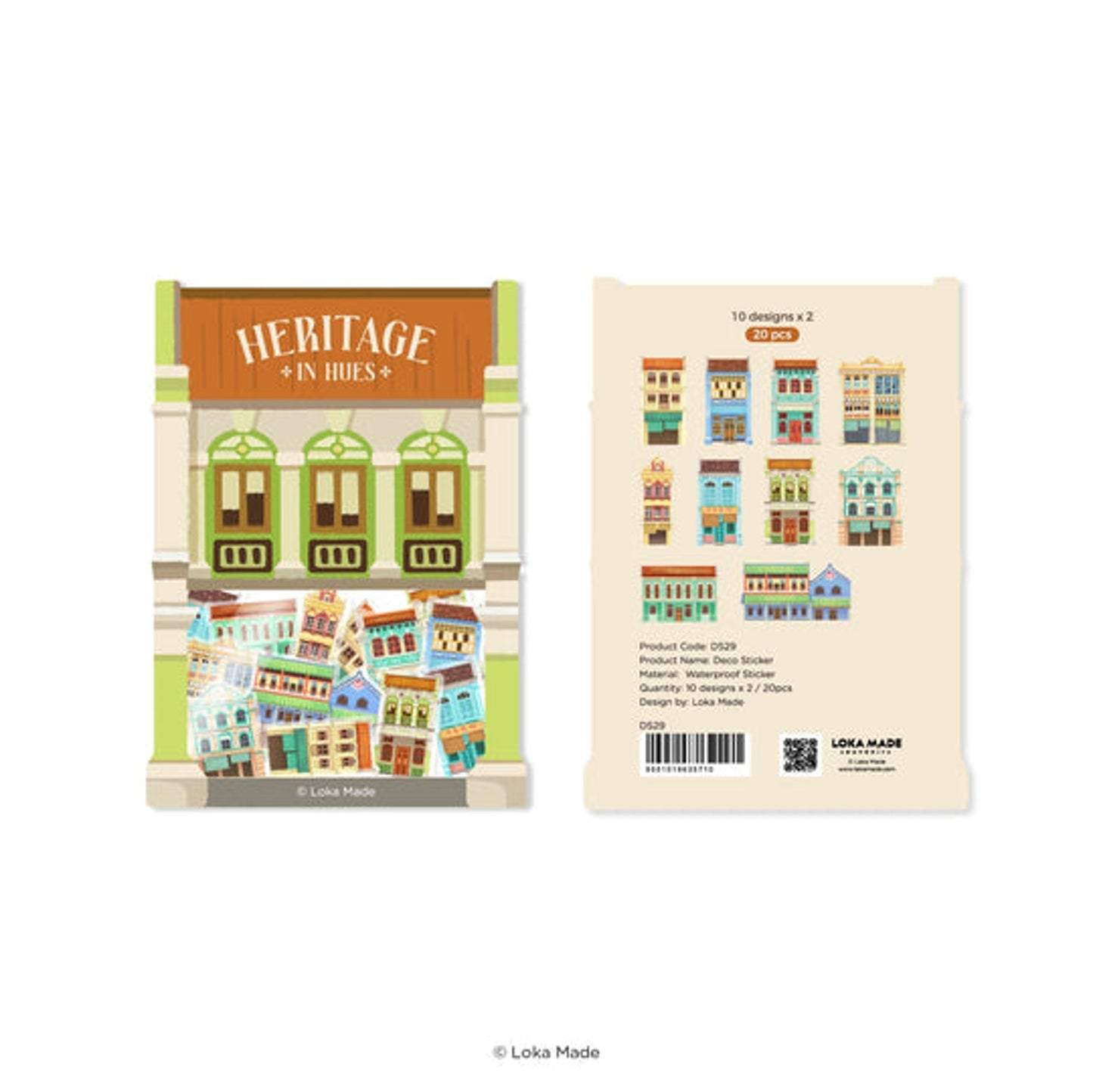 Heritage in Hues - Deco Sticker