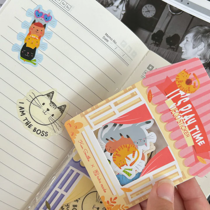 Ken Smiths x Loka Made 'It's Play Time' - Deco Sticker