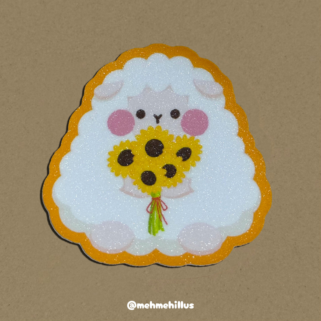 mehmeh | Die cut Sticker - Sunflower