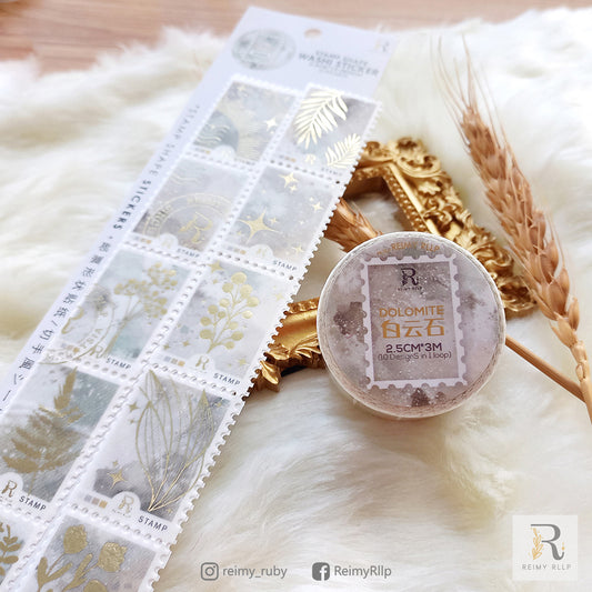 reimy RLLP - Stamp Washi - Dolomite