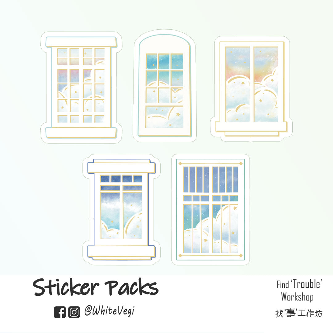 Sticker Packs by WhiteVegi - Day Time