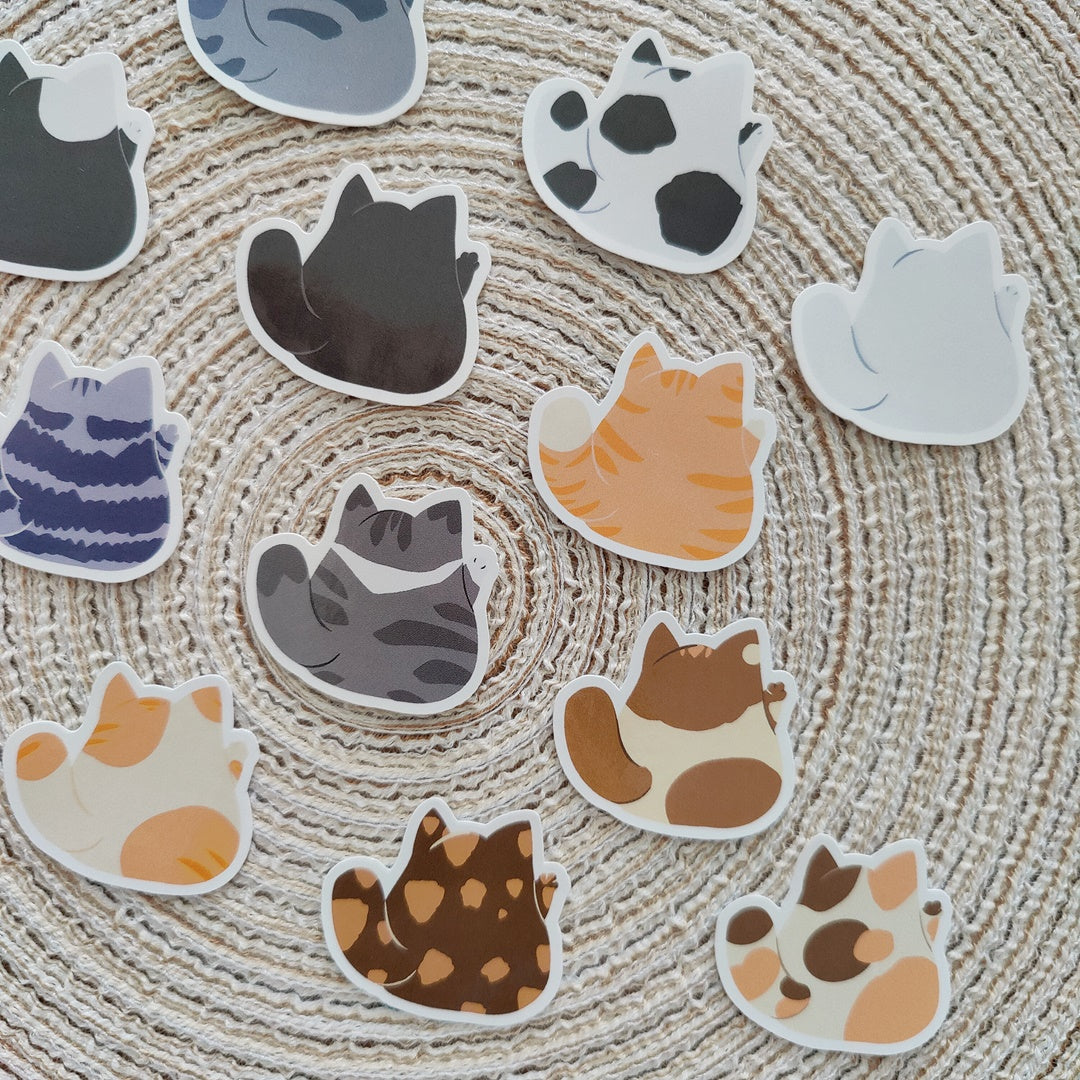 Sticker Packs by WhiteVegi - Plump Cat