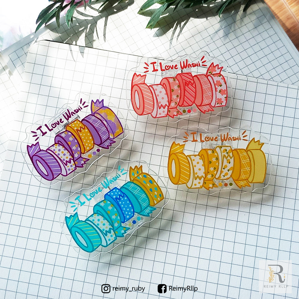 reimy RLLP Paper Clip // Washi Series