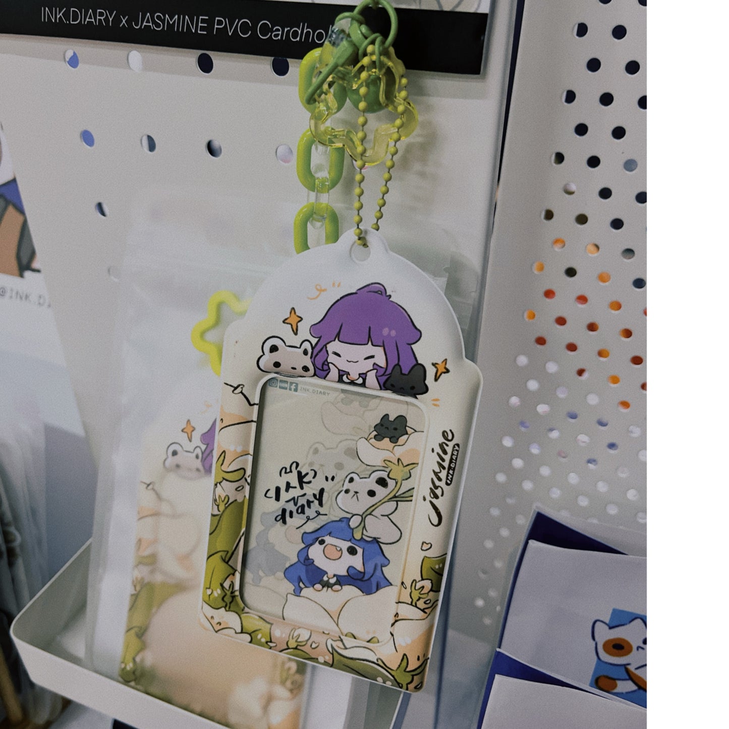 INK.DIARY x JASMINE PVC Cardholder