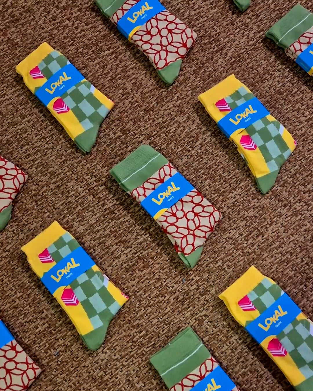 Lokal Taste Socks - Kuih Loyang