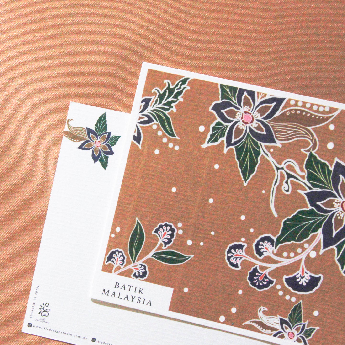 Maya Batik & Songket Cards