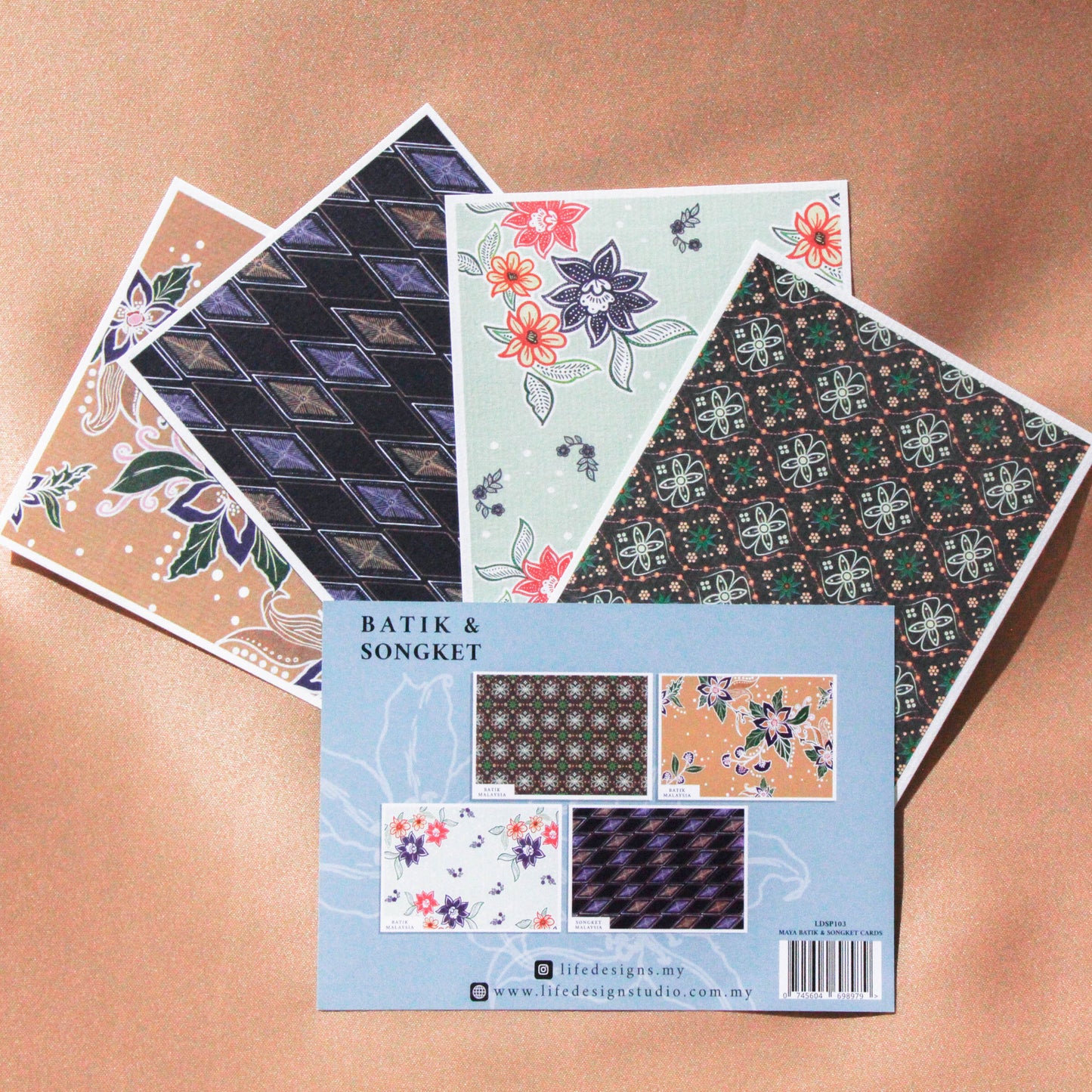 Maya Batik & Songket Cards