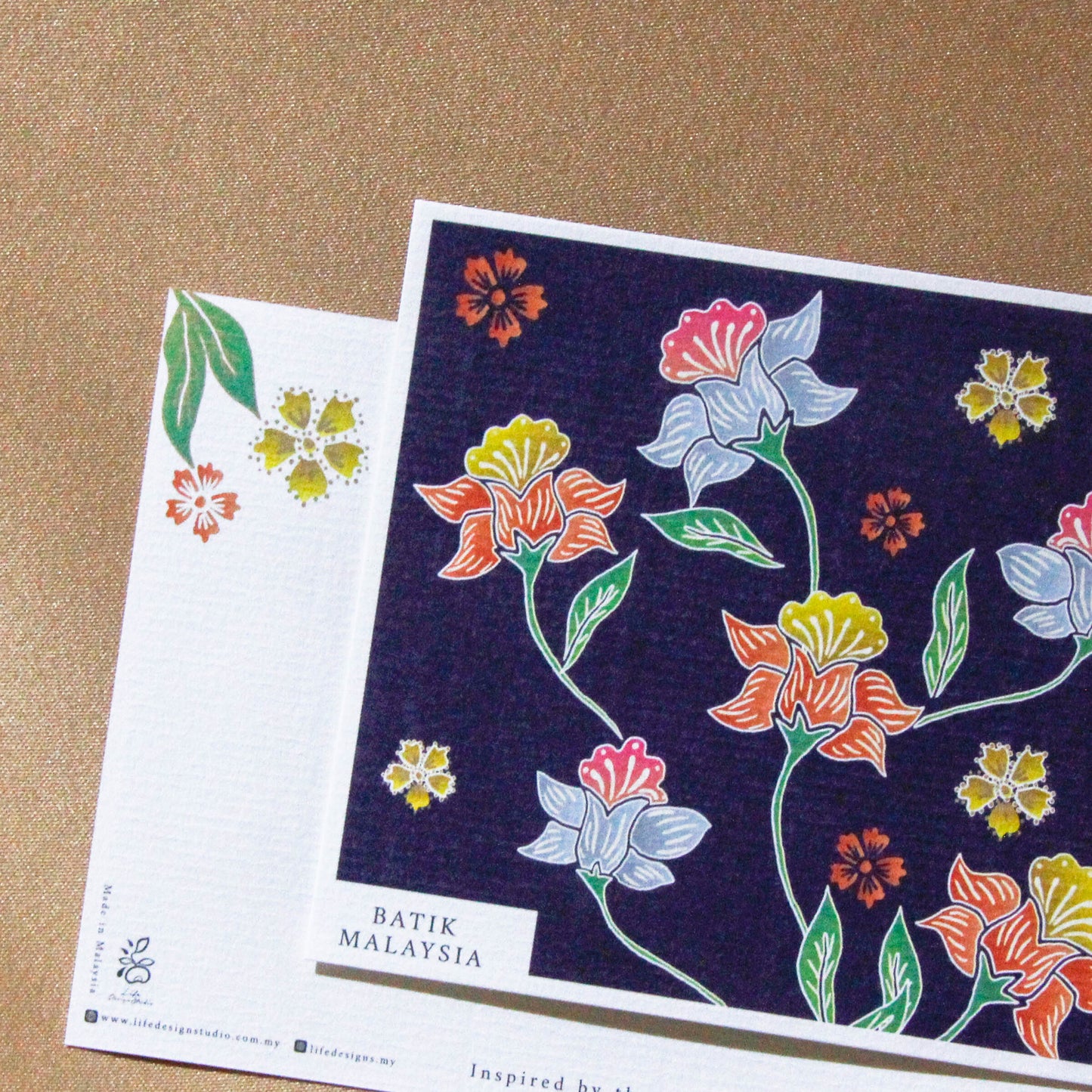 Mekar Batik & Songket Cards