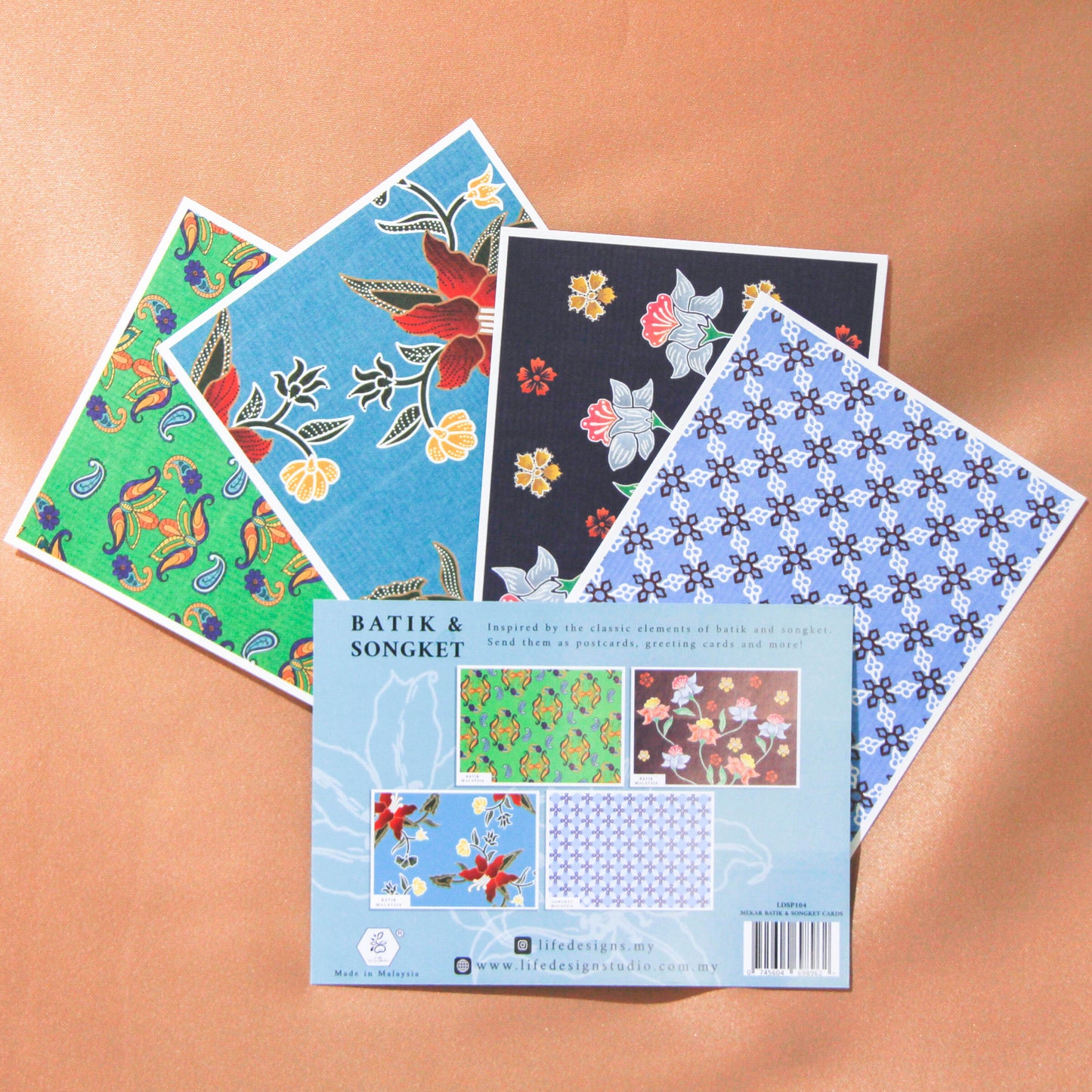Mekar Batik & Songket Cards