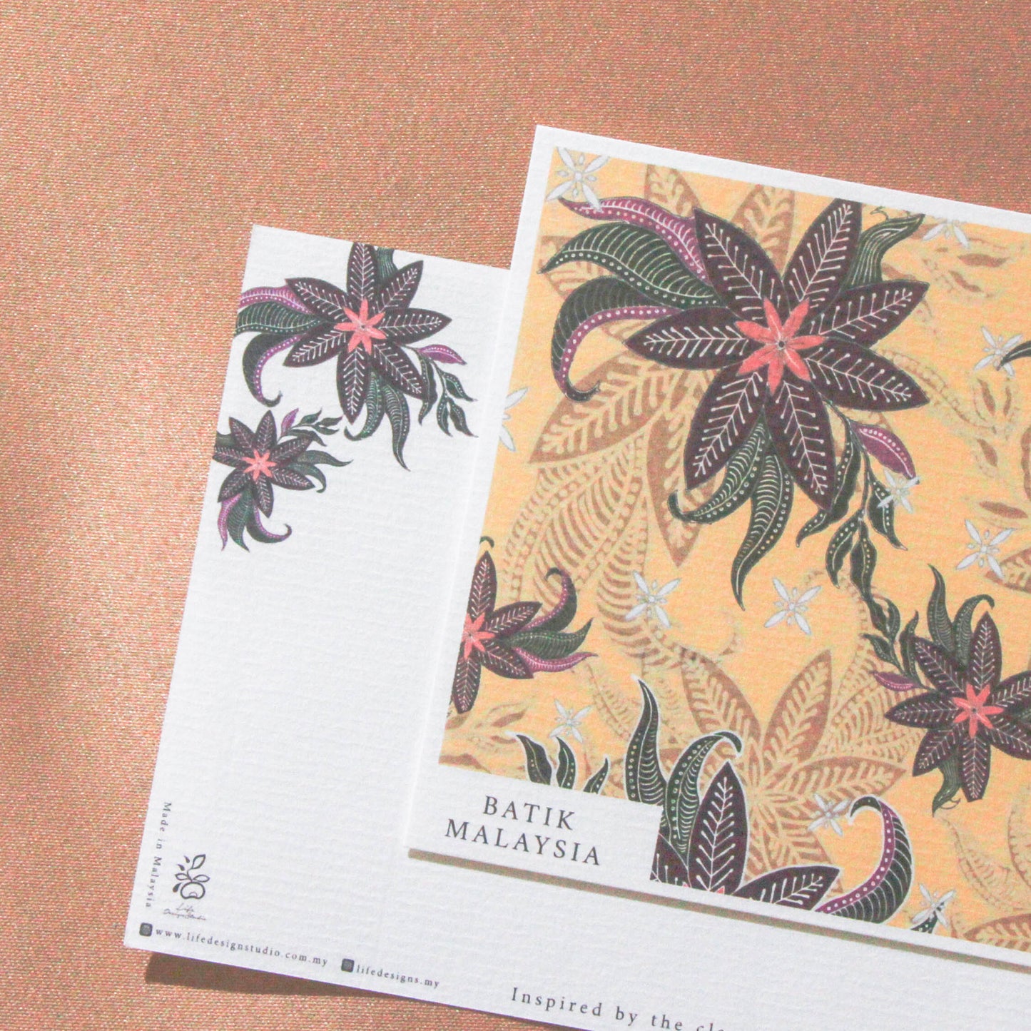 Melati Batik & Songket Cards