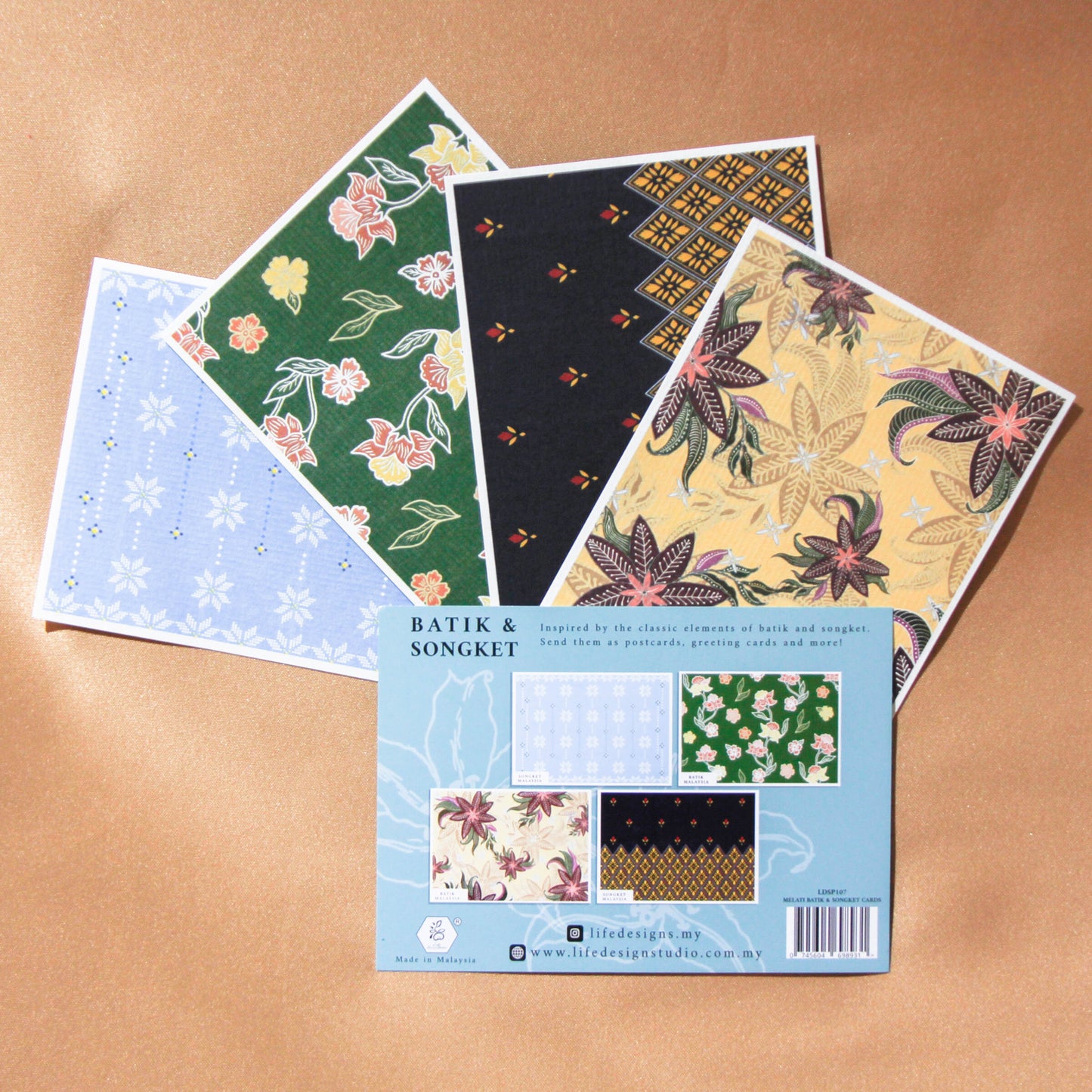 Melati Batik & Songket Cards