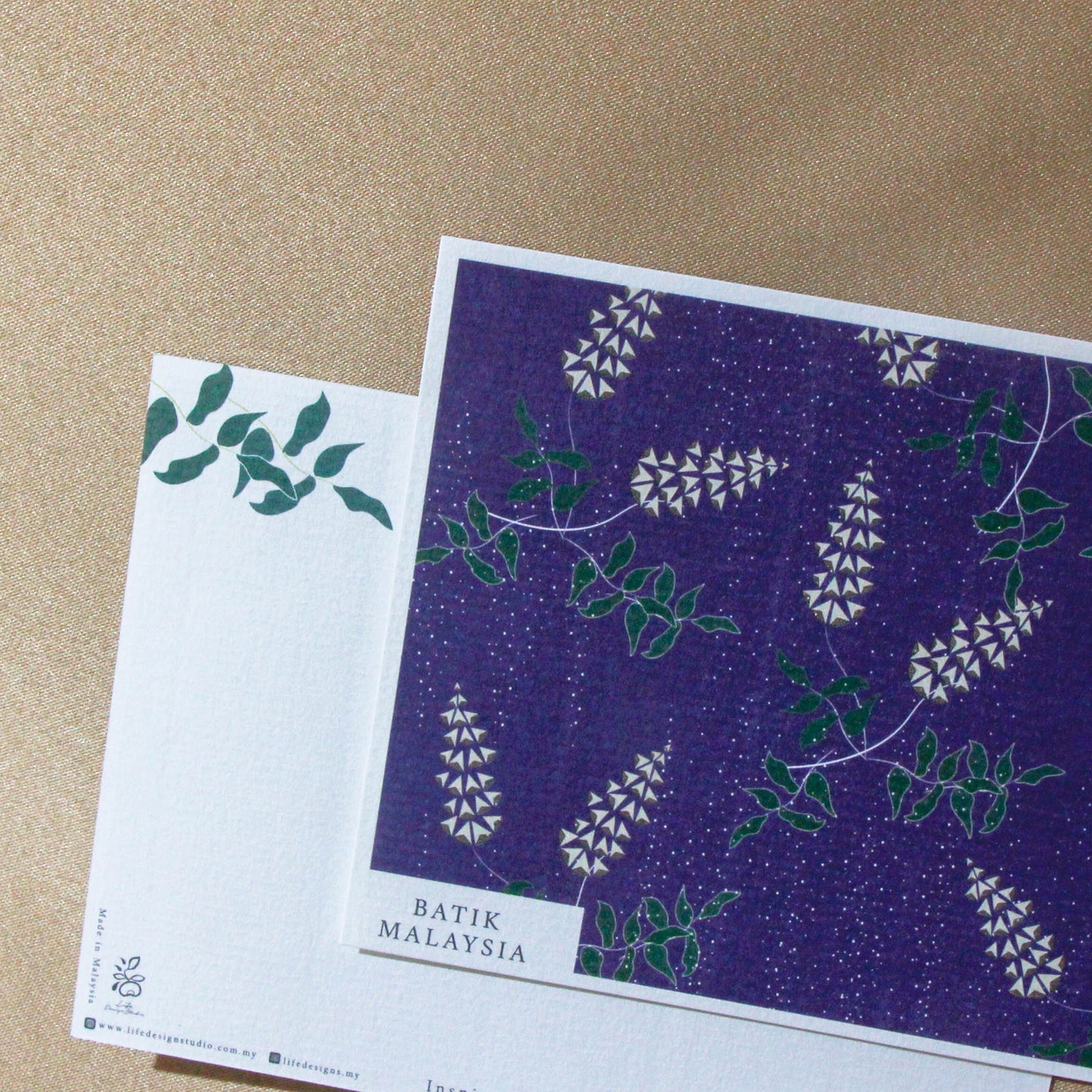Melur Batik & Songket Cards
