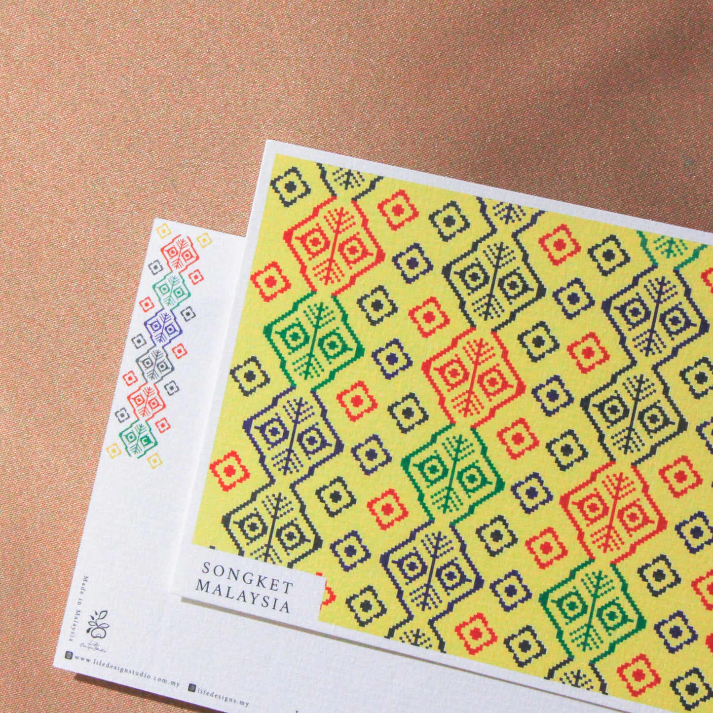 Melur Batik & Songket Cards