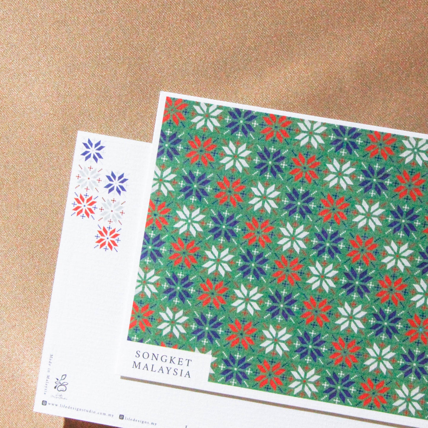 Melur Batik & Songket Cards