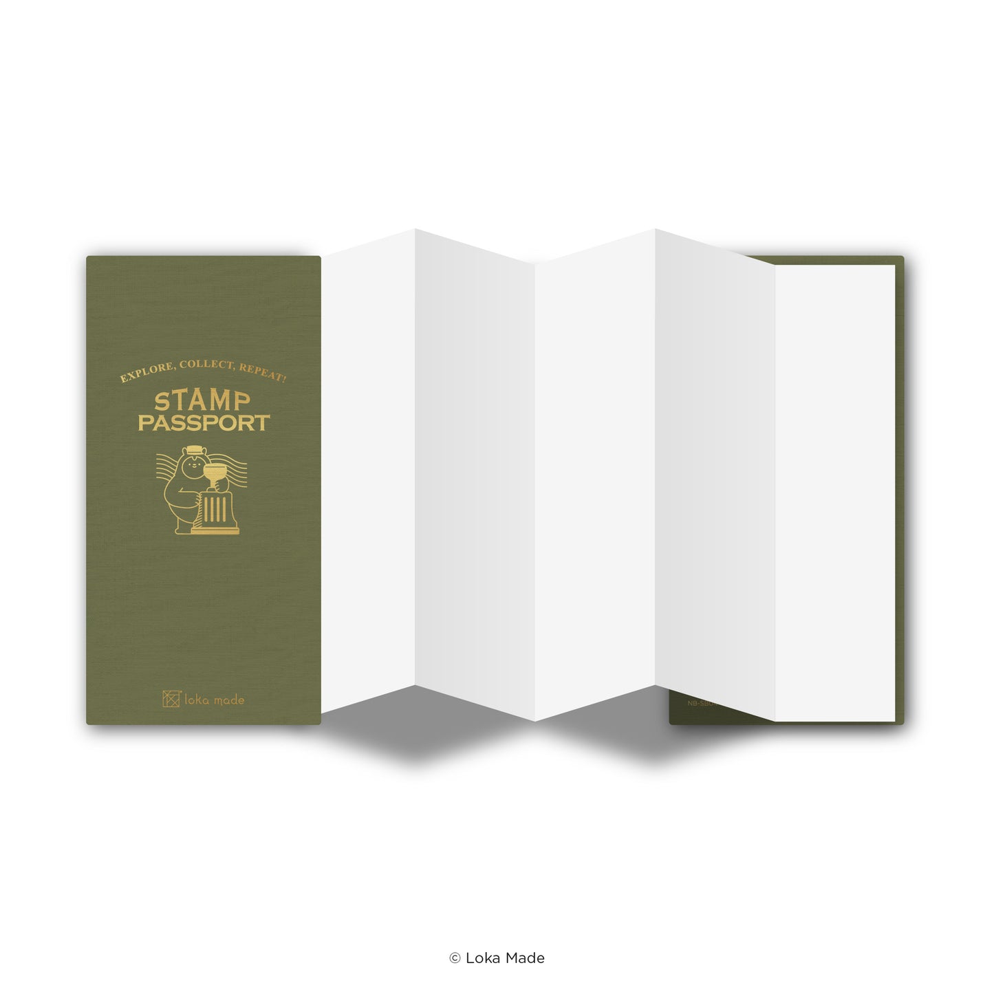 The Stamp Voyager - Stamp Book (Green)