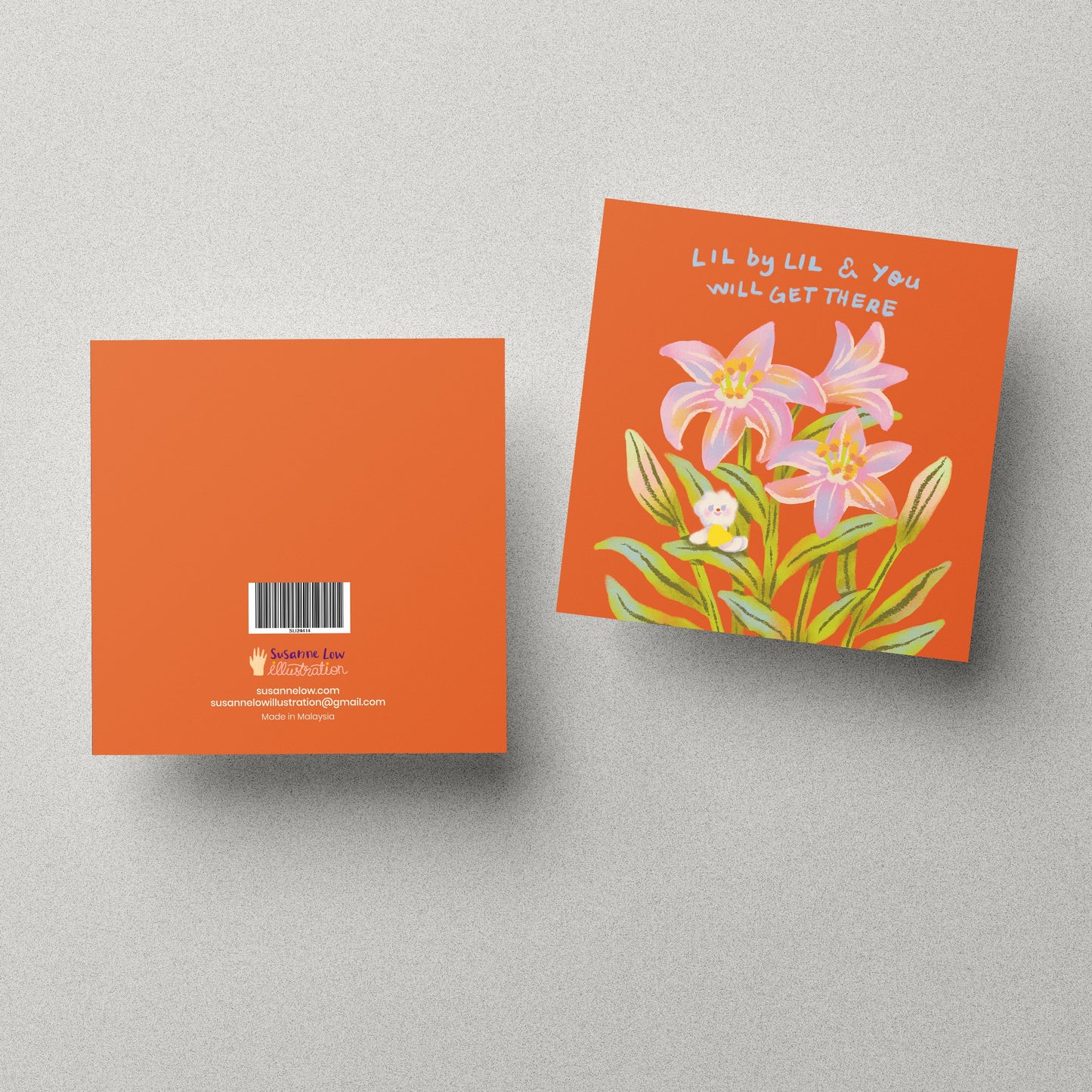 Lil by Lil & You Will Get There Greeting Card