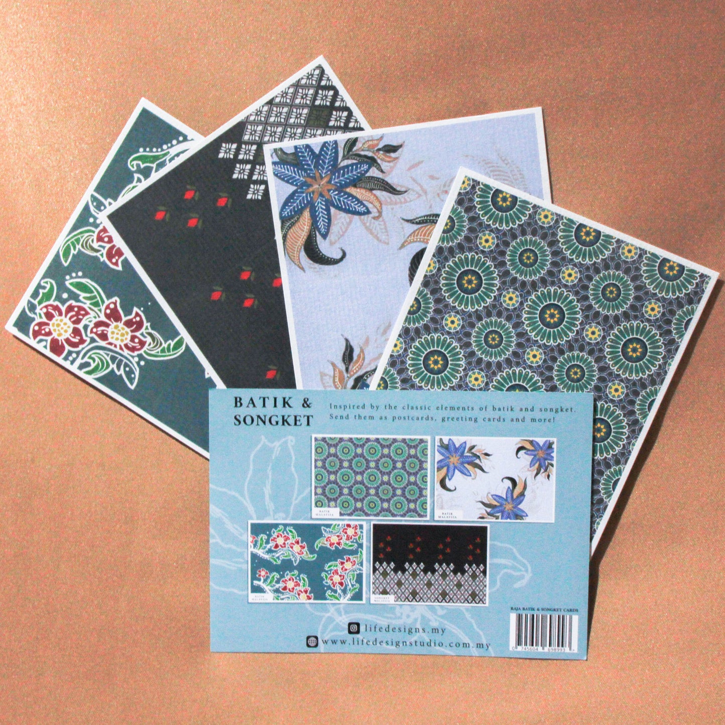 Raja Batik & Songket Cards
