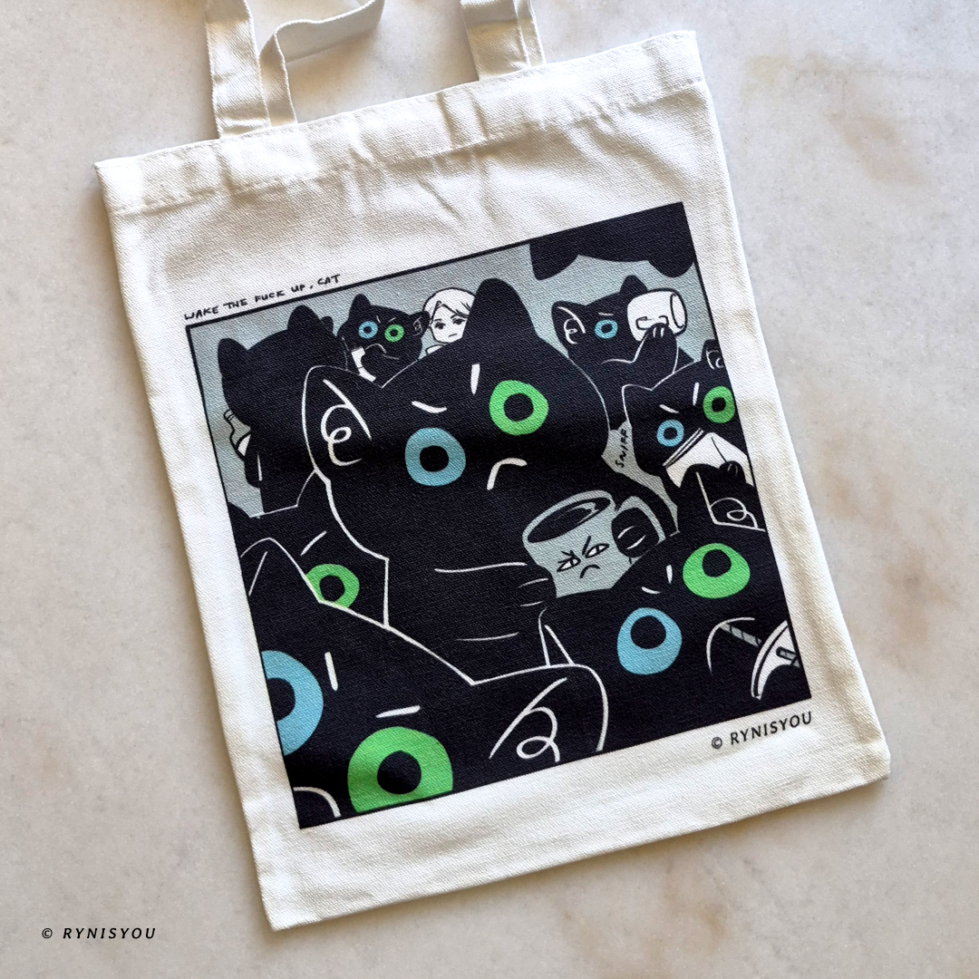 Wake The Fuck Up, Cat Totebag