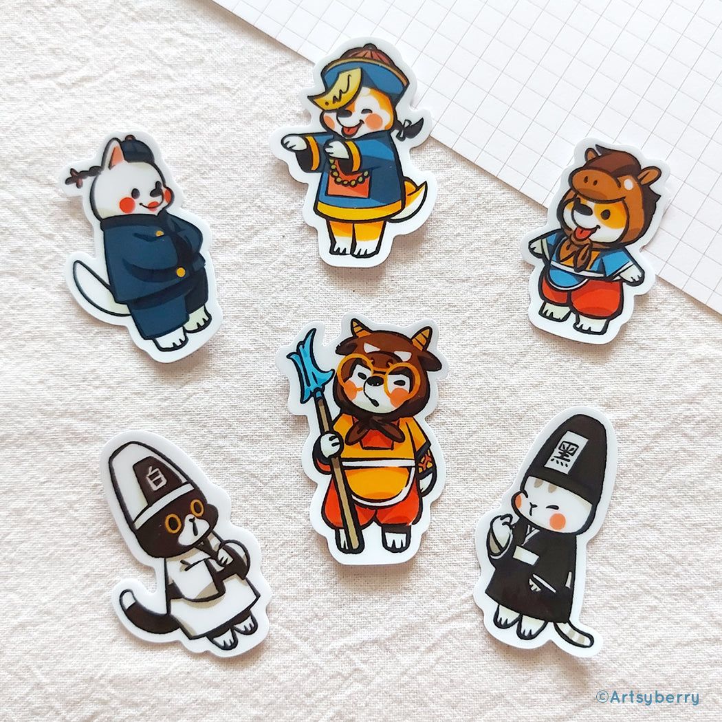 Waterproof Stickers // Spooky Spoopies