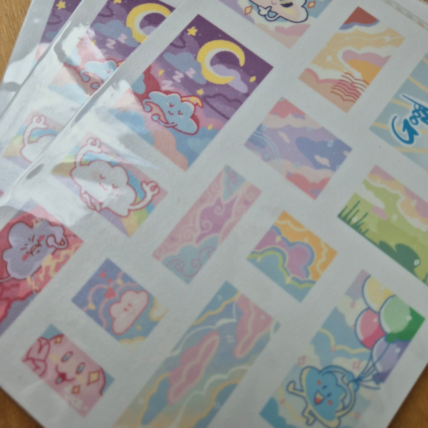 Wizn Art - Sticker Stamp - Design B