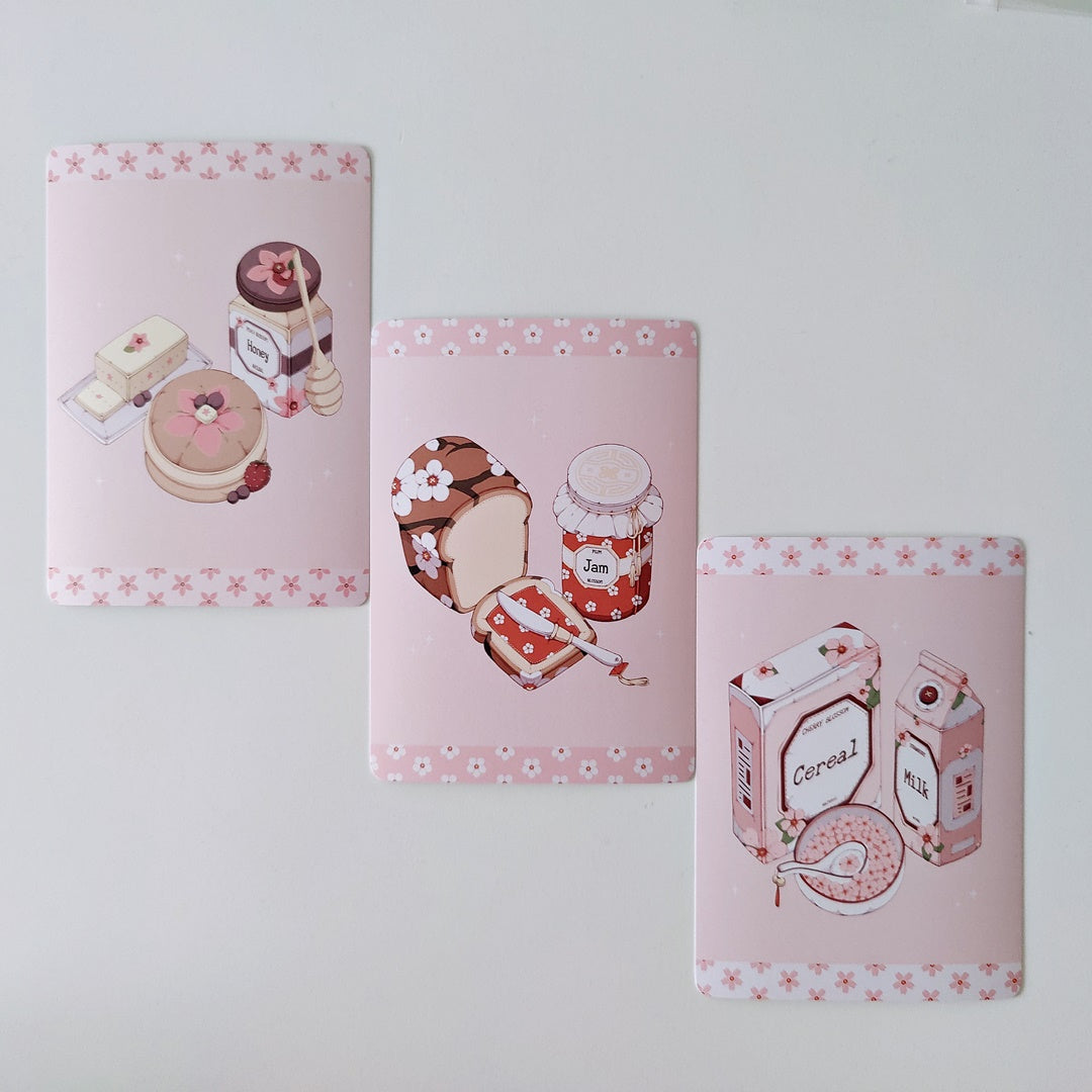 Blossom Breakfast Print Set
