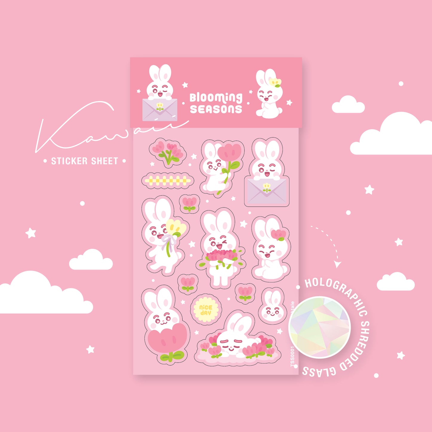 Themed Sticker Sheet | Blooming Seasons