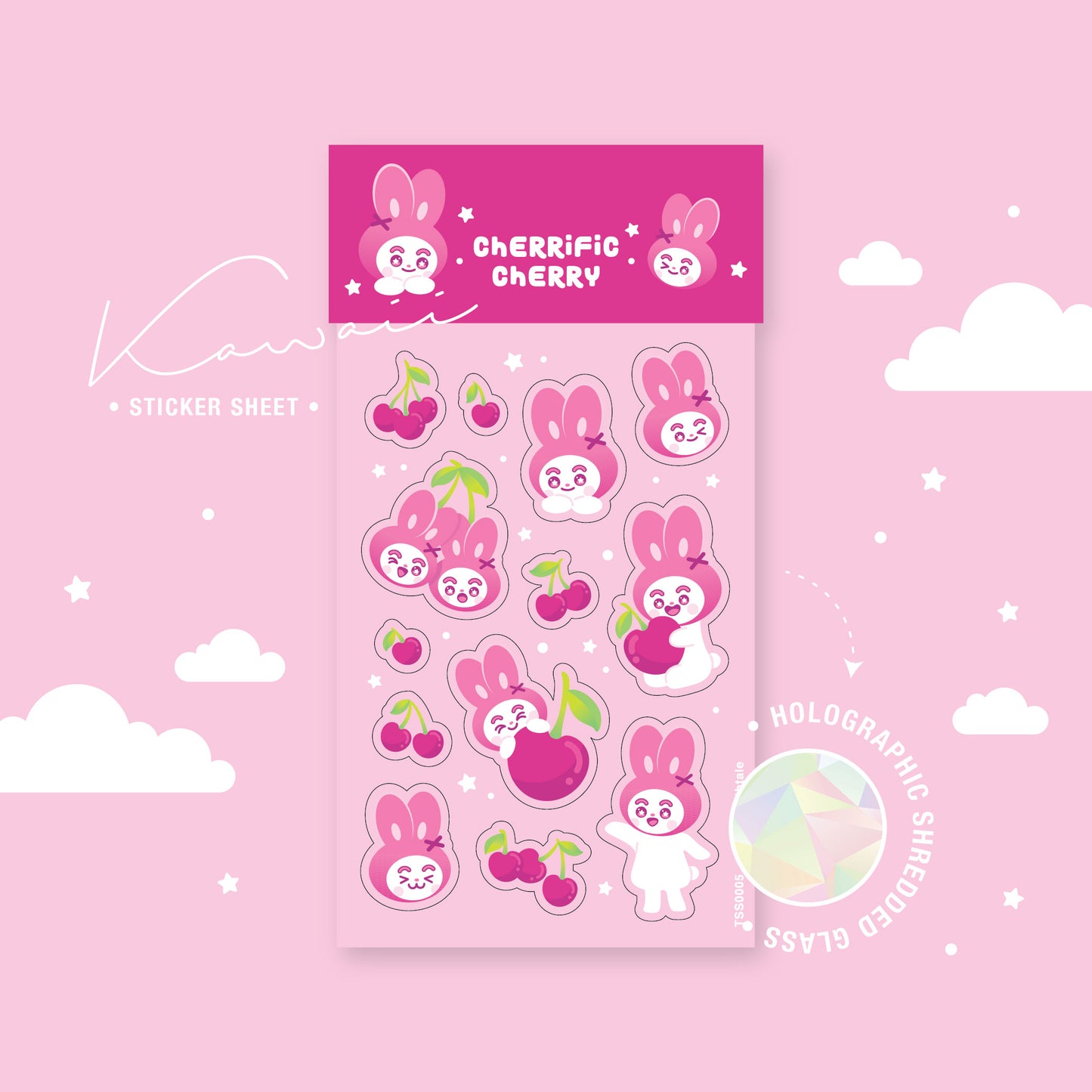 Themed Sticker Sheet | Cherrific Cherry