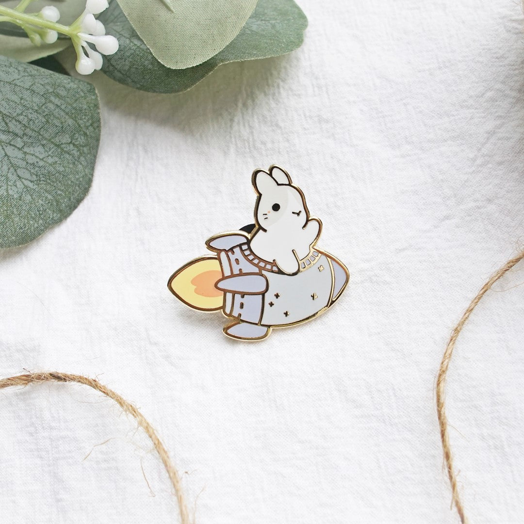 Rocket Noodles purchases Sexy Raven Enamel Pin