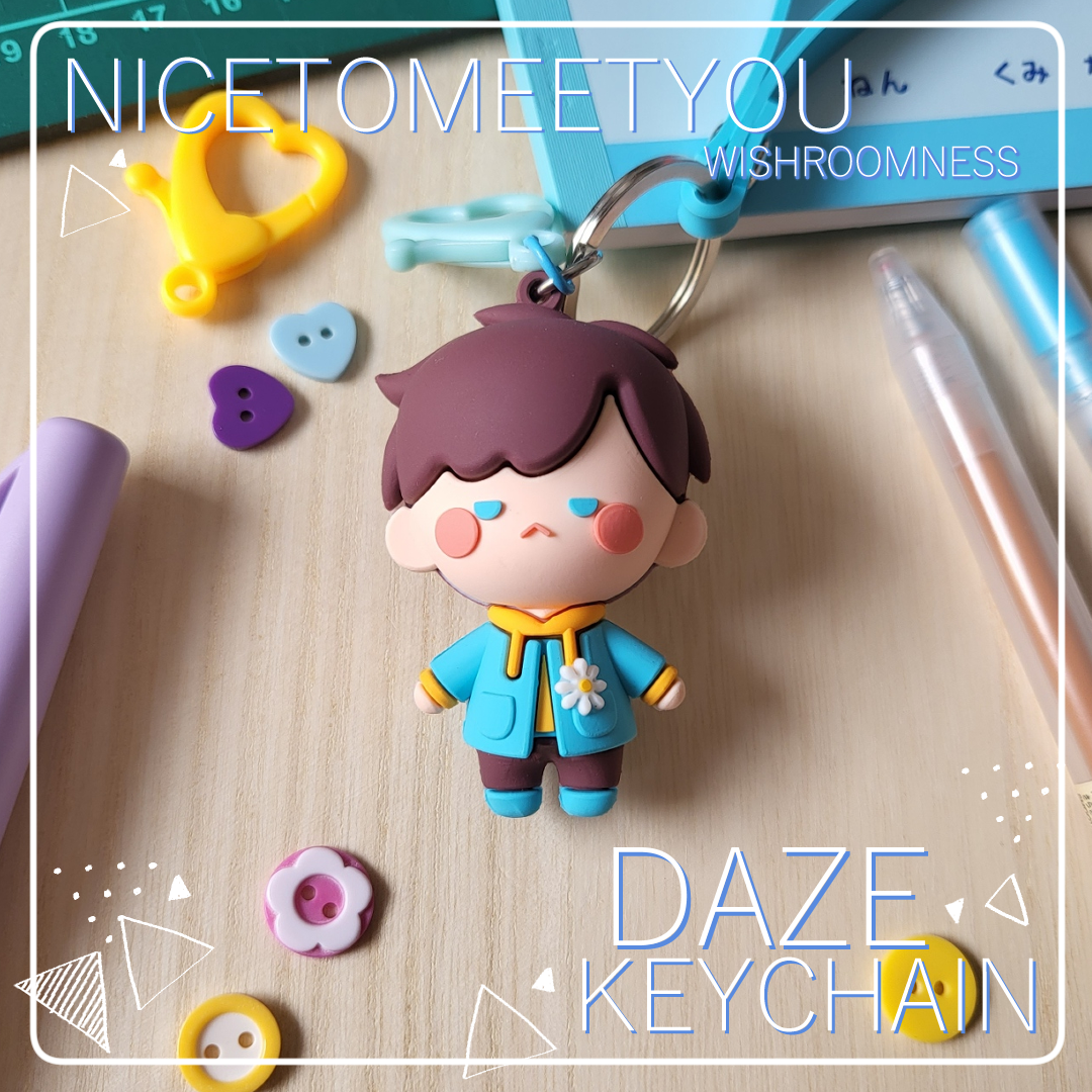 NTMY ✿ 3D PVC KEYCHAINS (3 Variations - MEW, Wyn, Daze)