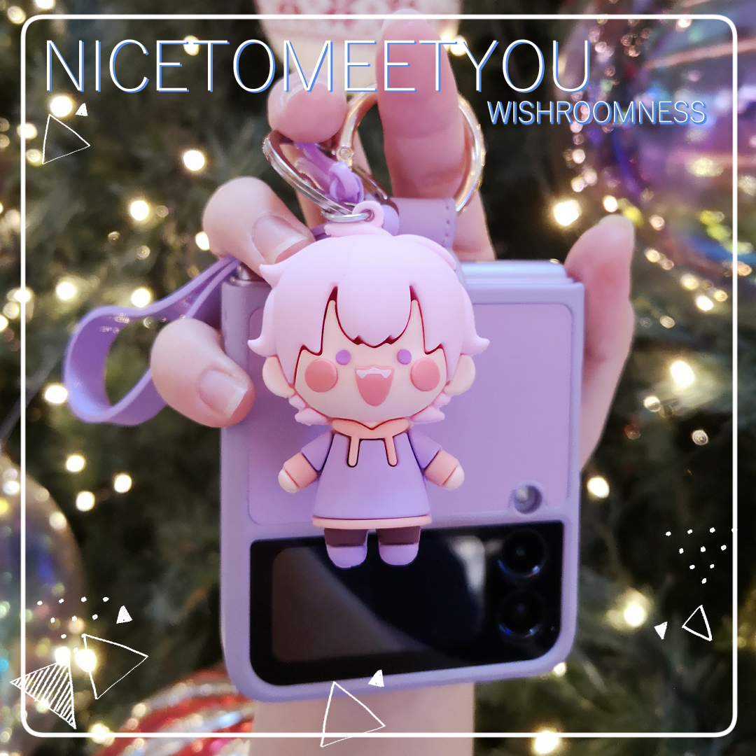 NTMY ✿ 3D PVC KEYCHAINS (3 Variations - MEW, Wyn, Daze)