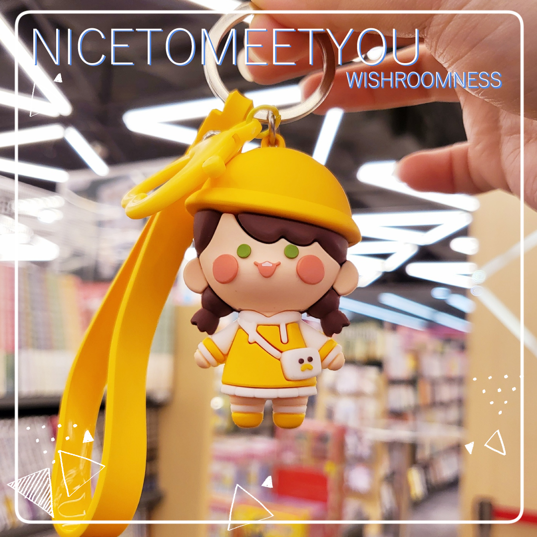 NTMY ✿ 3D PVC KEYCHAINS (3 Variations - MEW, Wyn, Daze)