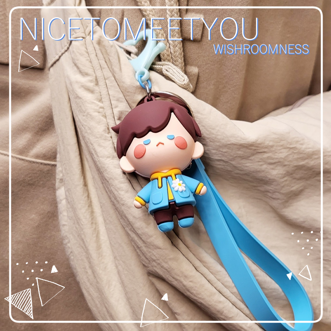 NTMY ✿ 3D PVC KEYCHAINS (3 Variations - MEW, Wyn, Daze)