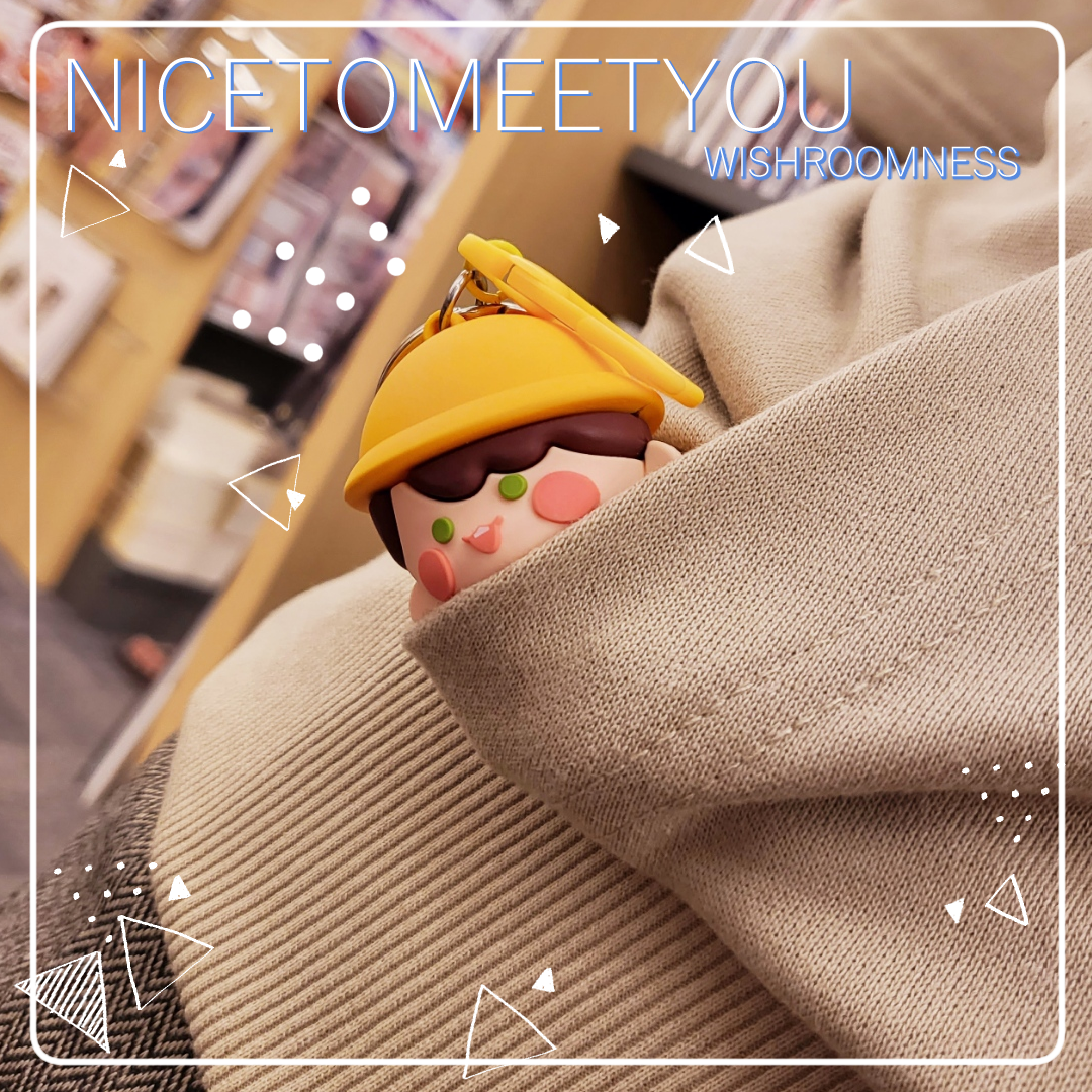 NTMY ✿ 3D PVC KEYCHAINS (3 Variations - MEW, Wyn, Daze)