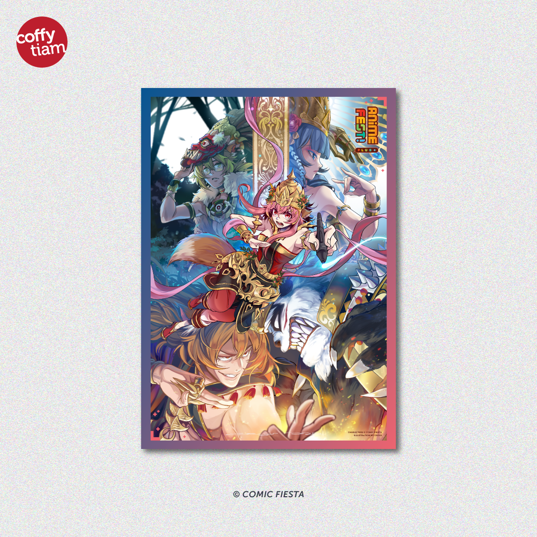 Anime Fest Plus - A5 Print