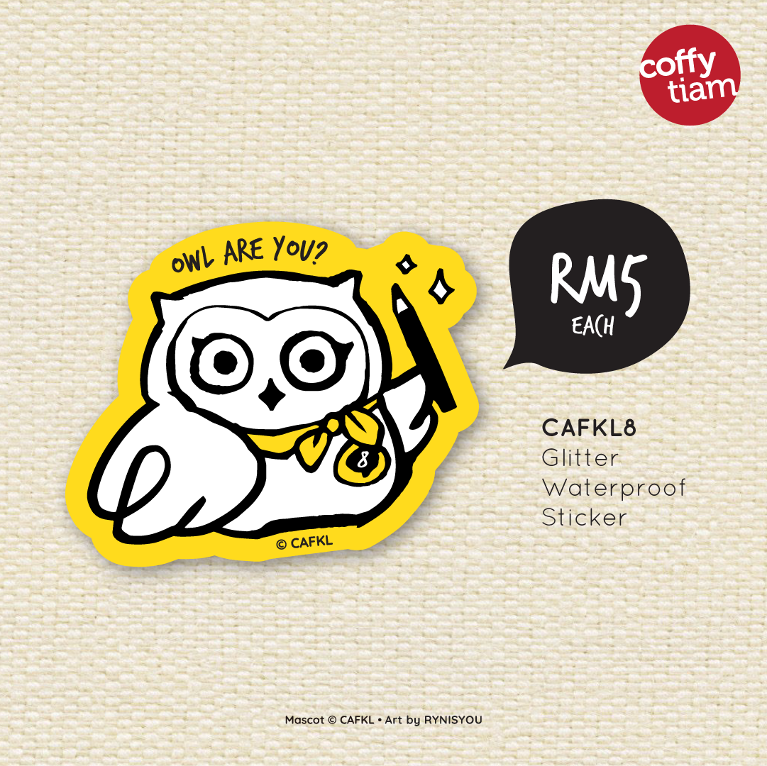 CAFKL8 - Owl Are You Sticker