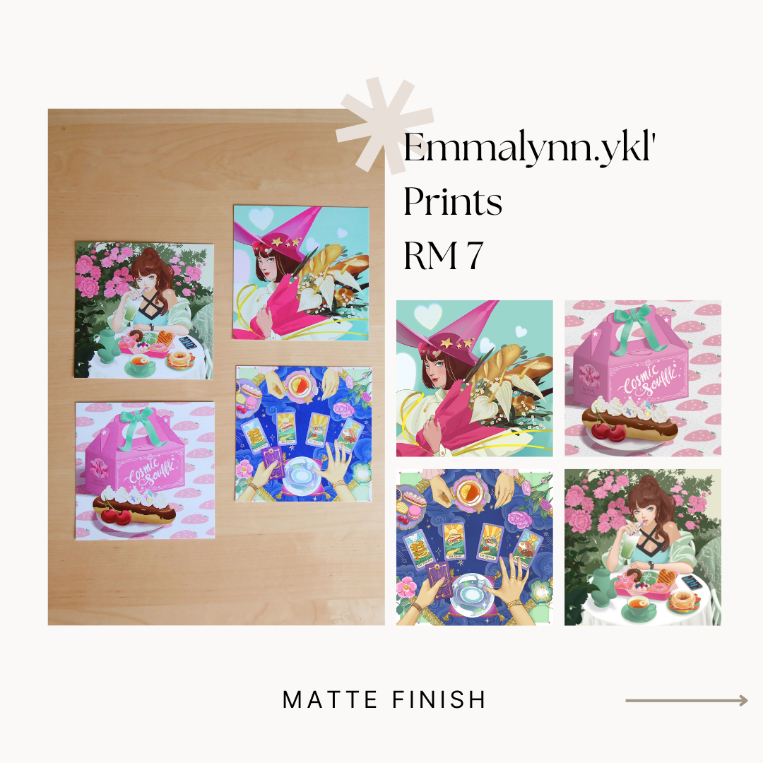 Brunch Time Tarot Card Art Print