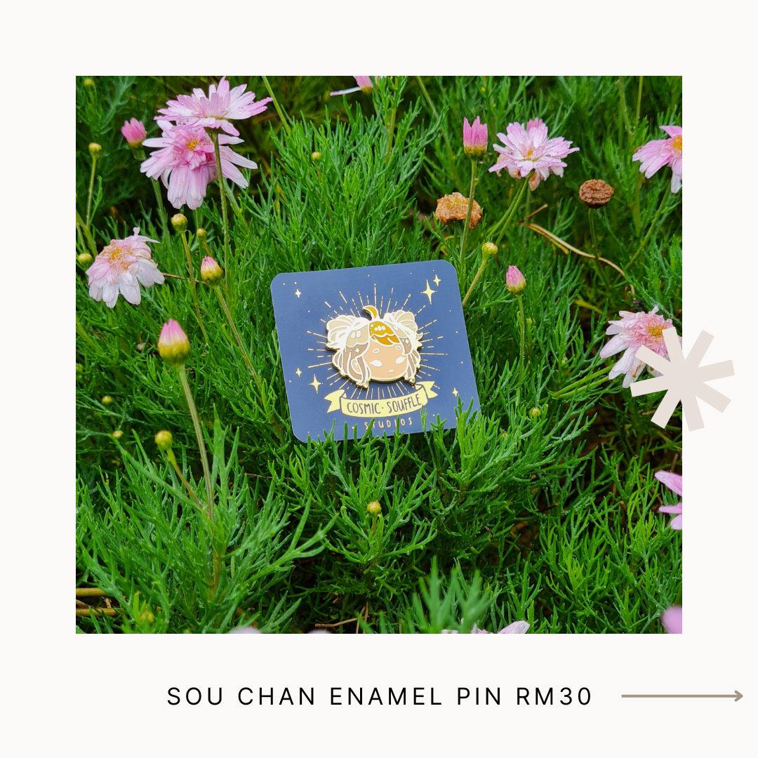 Sou-chan Enamel Pin
