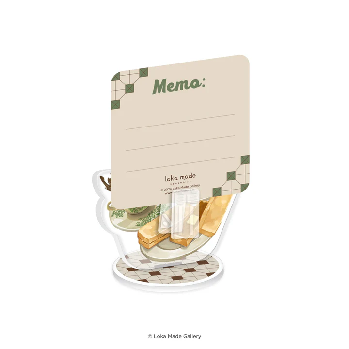 Local Delights 'Kopitiam Breakfast' - Standee Clip Stamp