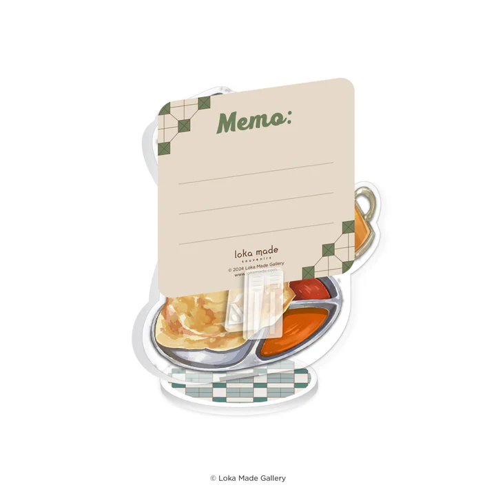 Local Delights 'Mamak Cravings' - Standee Clip Stamp