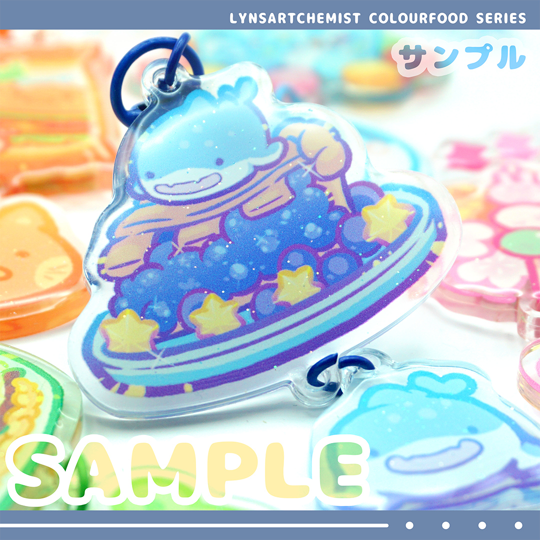 Colourfood Series (Rainbow) Keychain | Indigo