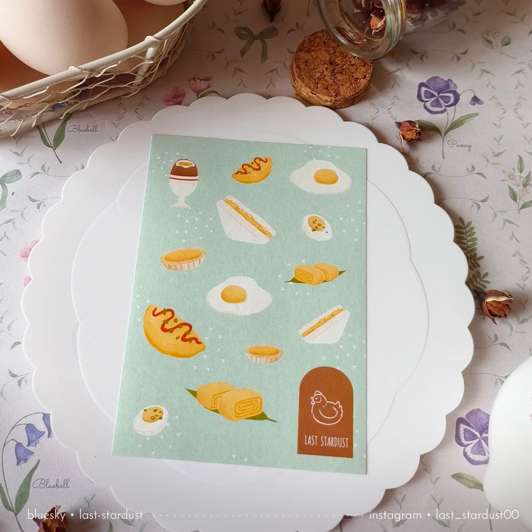 Last Stardust | Eggcellent KissCut Washi Sticker Sheet