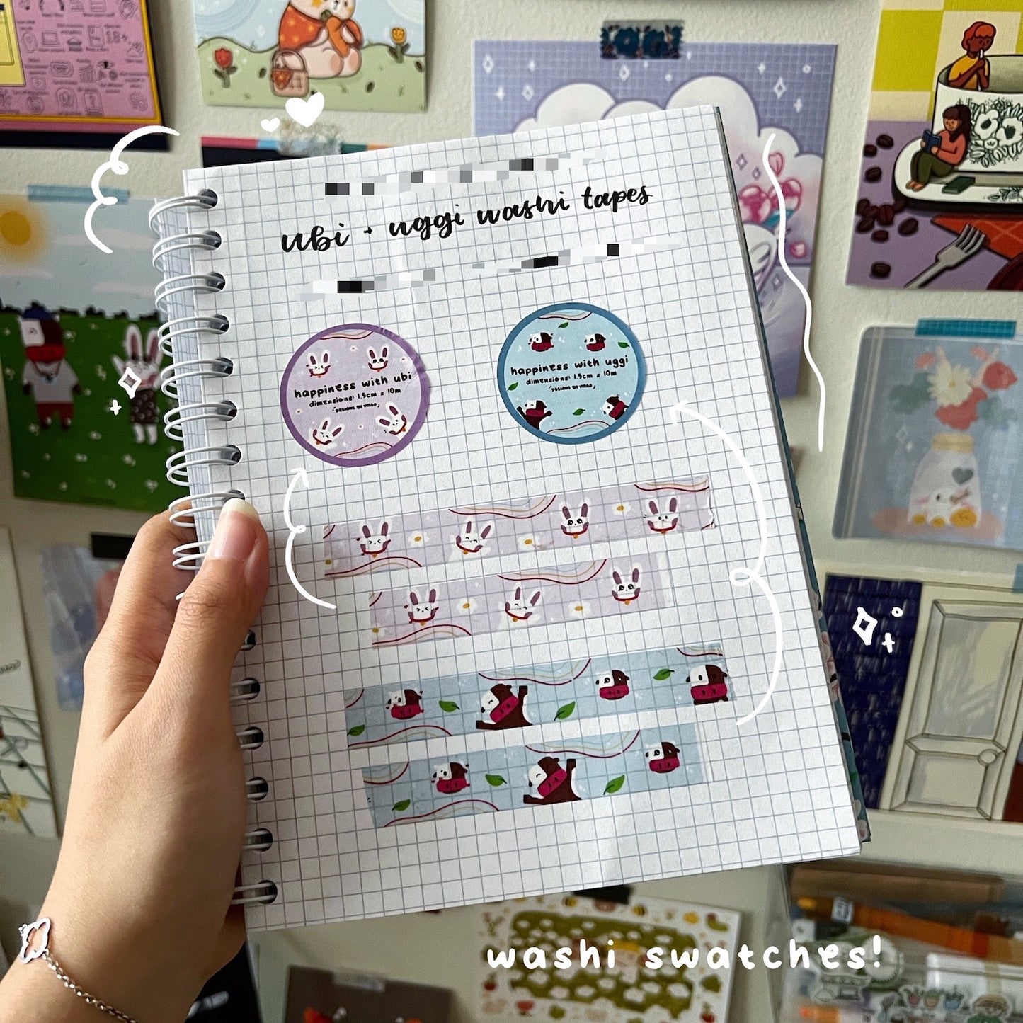 Ubi and Uggi Washi Tapes